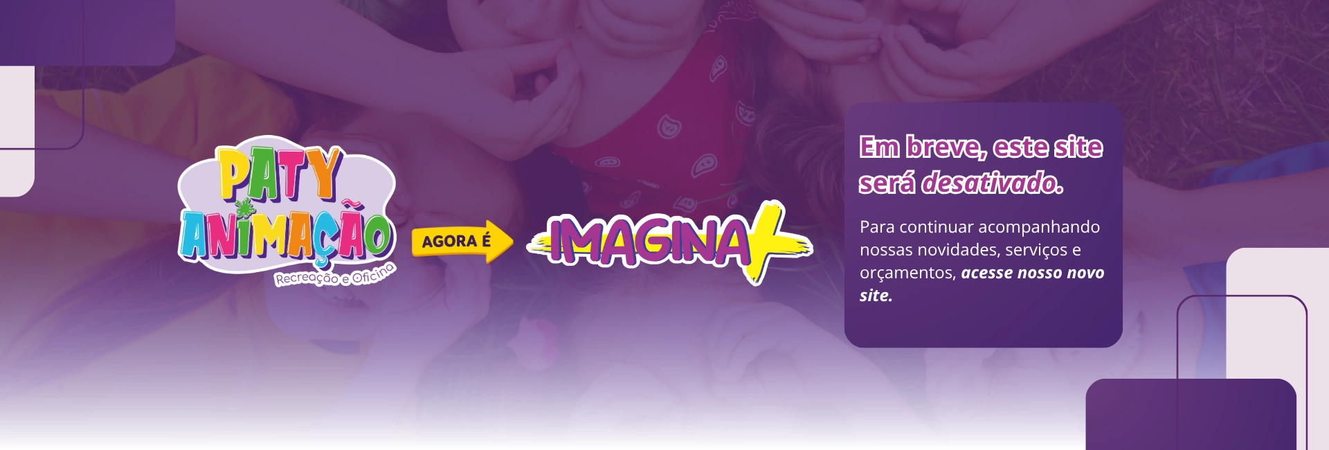 Novo site, nova fase e a mesma alegria para transformar festas infantis em momentos inesquec�veis. - 